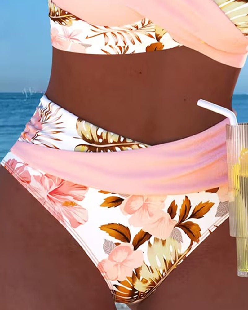 Piper | Kwieciste Kopertowe Bikini na Lato - Pootivo