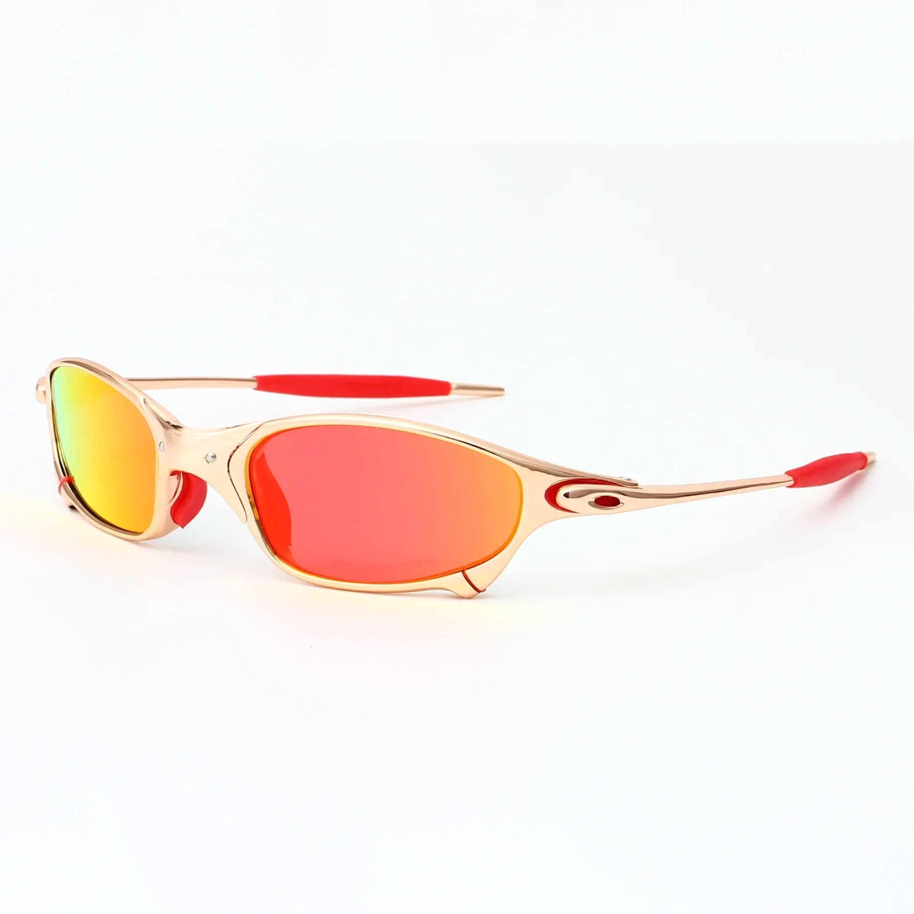 Rexèo Okulary Rowerowe Polaryzacyjne UV400 – Lekkie Sportowe Szkła Unisex - Pootivo