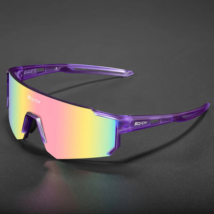 Rhett | Panoramiczne Sportowe Okulary Rowerowe UV400 - Pootivo