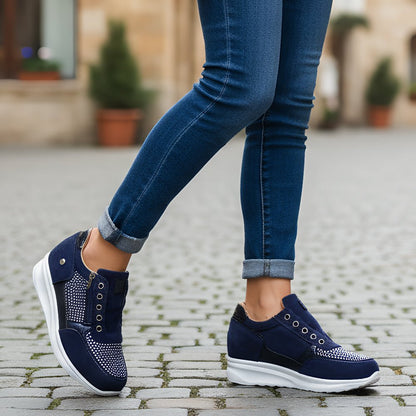 Ruby Sneakersy Damskie z Zamkiem – Lekkie Amortyzujące Wygodne - Pootivo