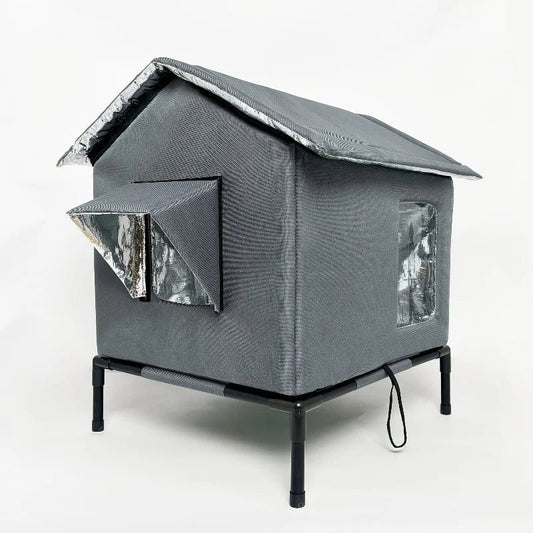 Ścigost | Ocieplany Domek dla Kota na Nóżkach - Pootivo