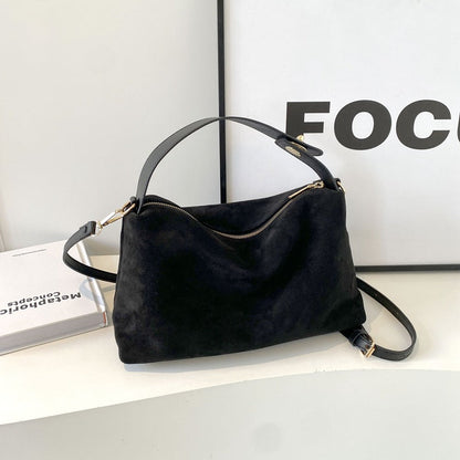 Marcelina | Zamszowa Jesienna Torebka Hobo