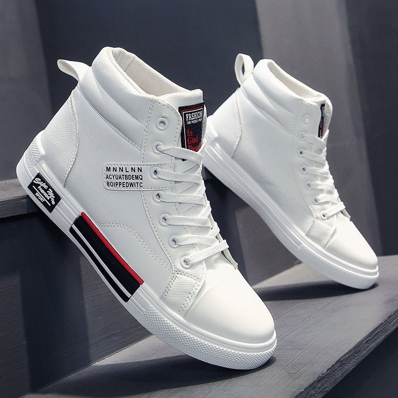 Strevo Trampki Wysokie Męskie Sneakersy Sportowe Miejskie - Pootivo