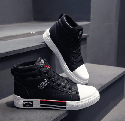 Strevo Trampki Wysokie Męskie Sneakersy Sportowe Miejskie - Pootivo