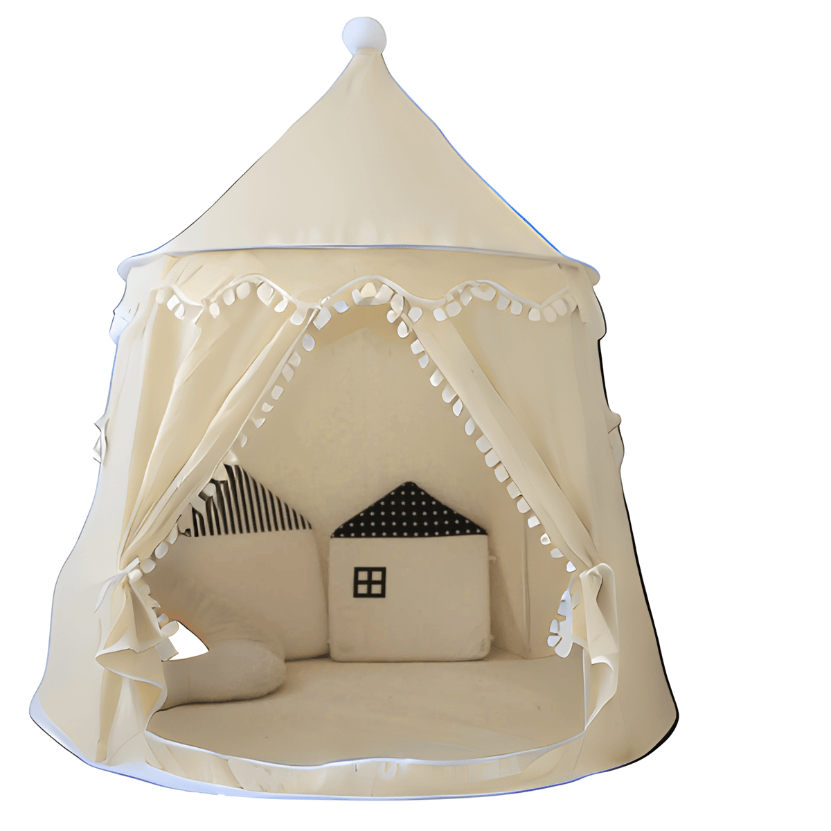 Tipilo - Namiot Tipi dla Dzieci w Kształcie Zamku, Domek do Zabawy - Pootivo