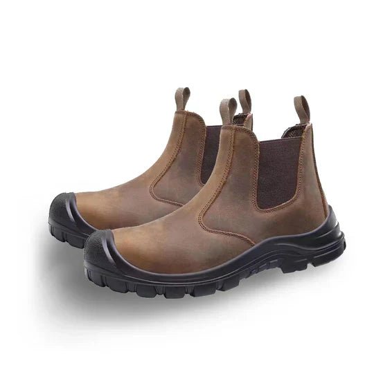 Torvelli Buty Robocze Skórzane Trzewiki Ochronne BHP - Pootivo