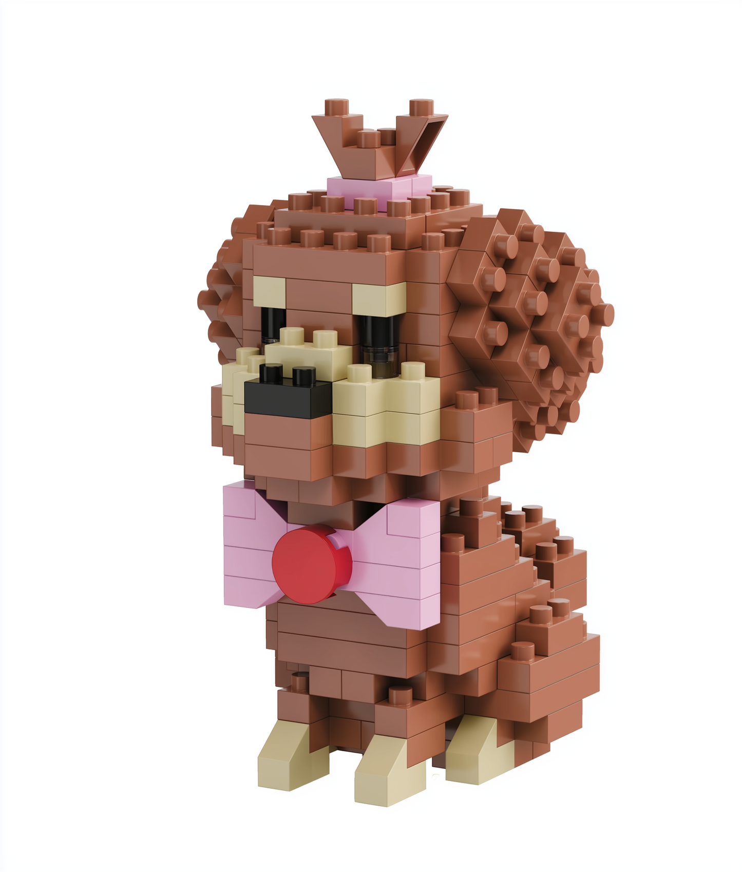 Bloxaro Honden Bouwpakket – Bouwset Hond, Bouwblokken voor Kinderen