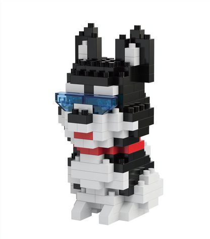 Bloxaro Honden Bouwpakket – Bouwset Hond, Bouwblokken voor Kinderen