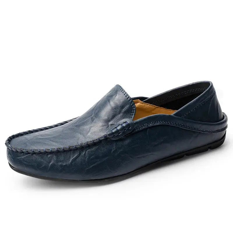 Veltro | Mokasyny Skórzane Męskie – Eleganckie Wsuwane Loafersy - Pootivo