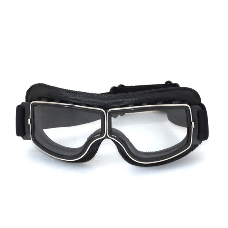 Wade | Wyściełane Retro Gogle Motocyklowe - Pootivo