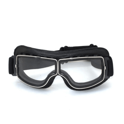 Wade | Wyściełane Retro Gogle Motocyklowe - Pootivo