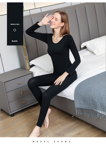 Lucyna | Modelujący Zimowy Komplet Bielizny Termicznej