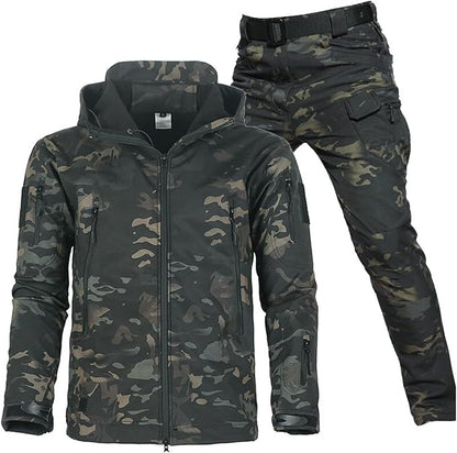 Wiktor | Ocieplany Wiatroodporny Komplet Softshell - Pootivo