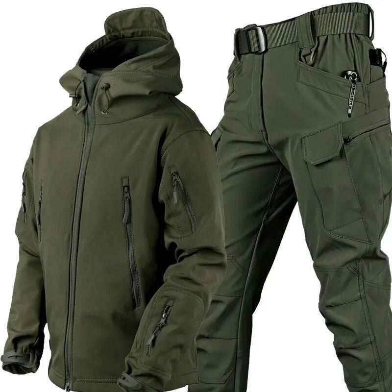 Wiktor | Ocieplany Wiatroodporny Komplet Softshell - Pootivo