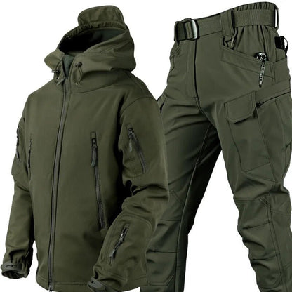 Wiktor | Ocieplany Wiatroodporny Komplet Softshell - Pootivo