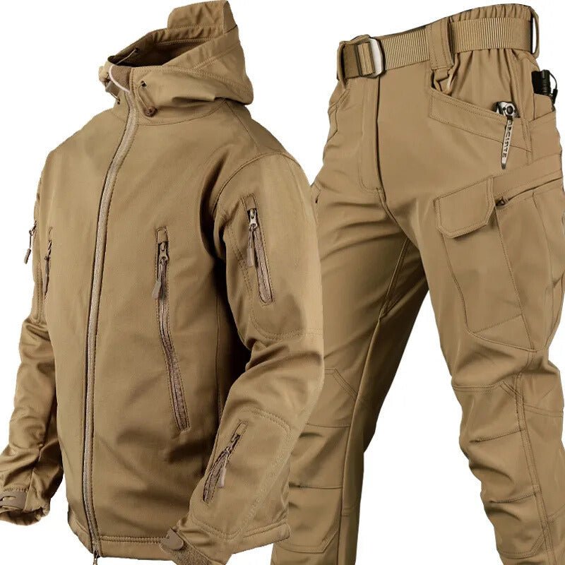 Wiktor | Ocieplany Wiatroodporny Komplet Softshell - Pootivo