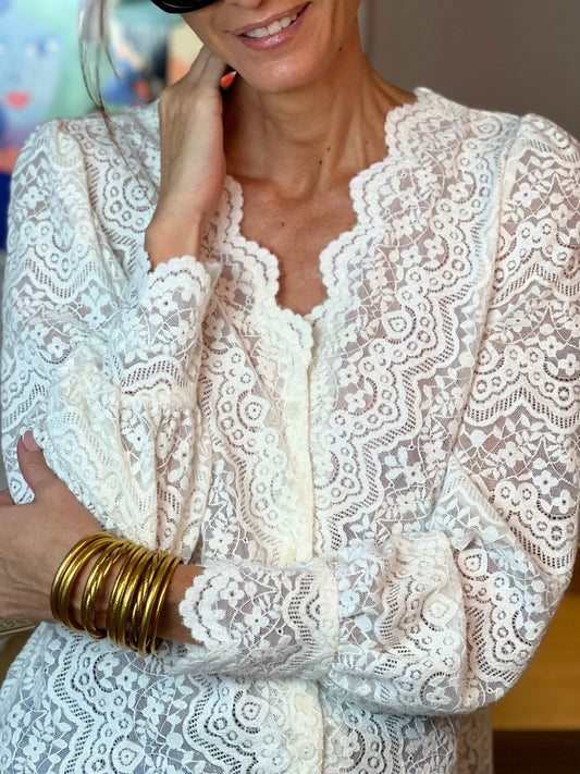 Zofia – Koronkowa Bluzka - Pootivo