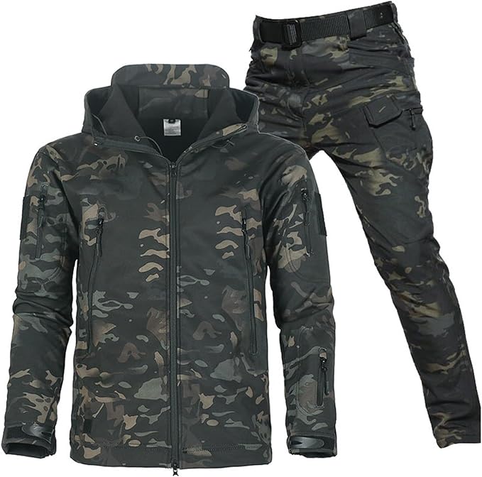 Wiktor | Ocieplany Wiatroodporny Komplet Softshell