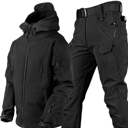 Wiktor | Ocieplany Wiatroodporny Komplet Softshell