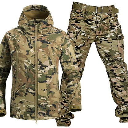 Wiktor | Ocieplany Wiatroodporny Komplet Softshell